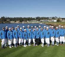 Group photo at Pebble Beach